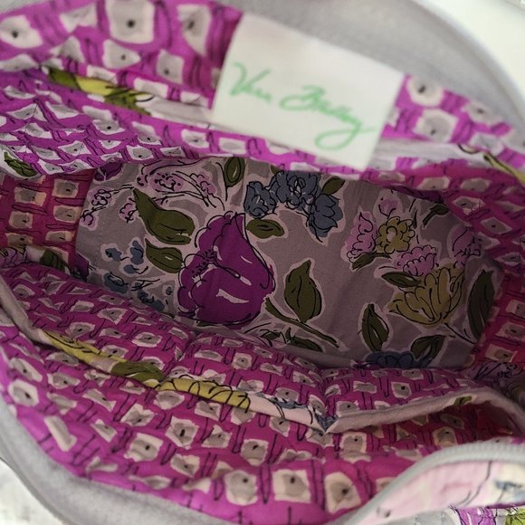 Vera Bradley Sophie Bag in Gray Orchid Pattern - Picture 9 of 11